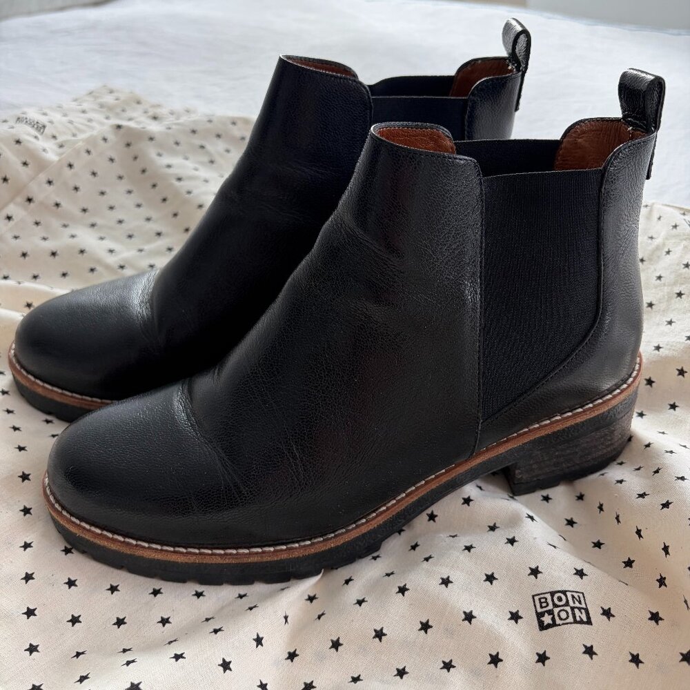SESSUN Black boots (FRENCH BRAND)